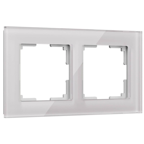 Рамка Werkel Favorit на 2 поста дымчатый WL01-Frame-02 4690389061318