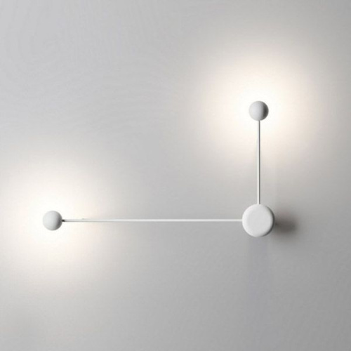 Бра Pin Wall Light B Black By Imperiumloft