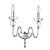 Бра Ideal Lux Doge AP2 Trasparente 044392