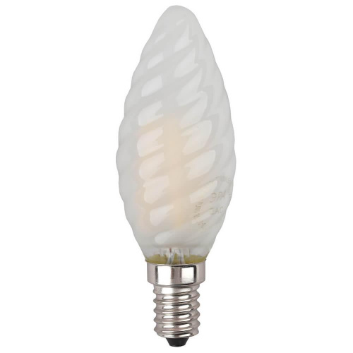 Лампа светодиодная филаментная ЭРА E14 7W 4000K матовая F-LED BTW-7W-840-E14 frost