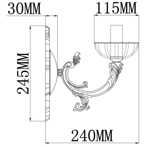 Бра Rivoli Patricia 2026-401 Б0038439
