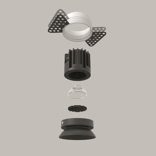 Встраиваемый светильник Technical DL058-7W3K-TRS-B