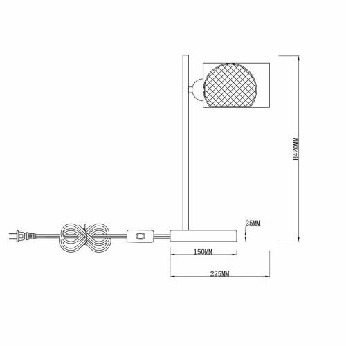 Настольная лампа Rivoli Mod 3034-501 Б0037691