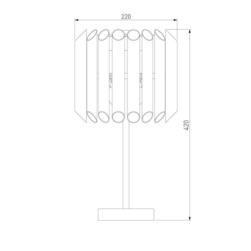 Настольная лампа Bogates Castellie 01107/3