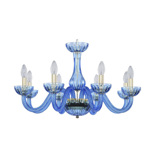 Подвесная люстра Bohemia Ivele 1310/8/240 G Aq/Aquamarime/M-1H