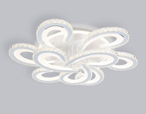 Потолочная светодиодная люстра Ambrella light Acrylica Ice FA1704