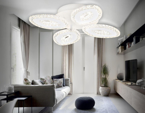 Потолочная светодиодная люстра Ambrella light Acrylica Original FA4012
