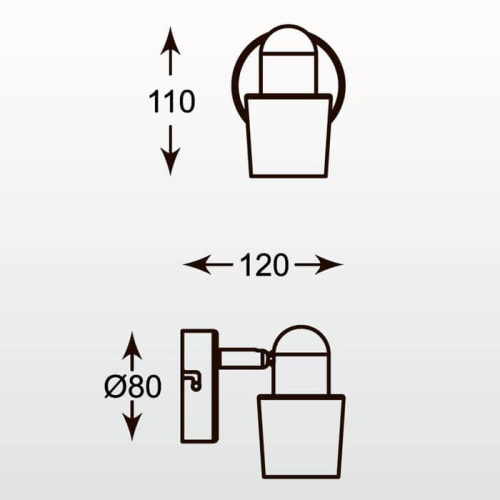 Спот Zumaline Alex CK99515-1W