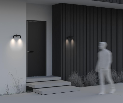 Настенный светильник (бра) Outdoor O477WL-L4GF3K