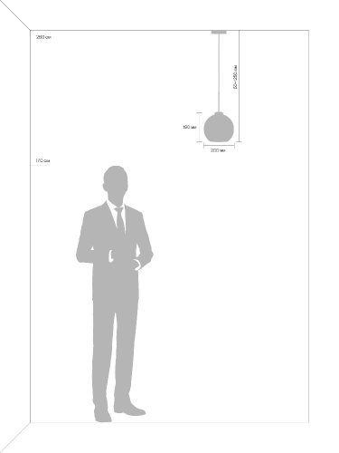 Подвесной светильник Freya Bravis FR8005PL-01BS