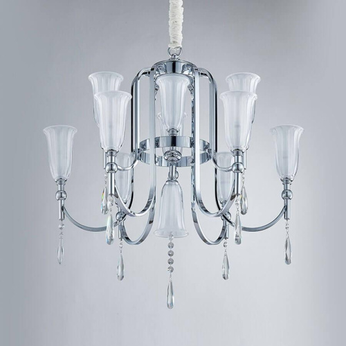 Подвесная люстра Newport 4806+3/C chrome М0061863 Подвесная люстра Newport 4806+3/C chrome М0061863