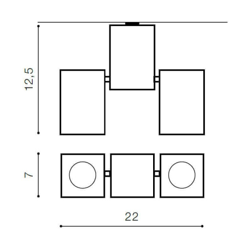 Накладной светильник Azzardo Flavio 2 AZ0792