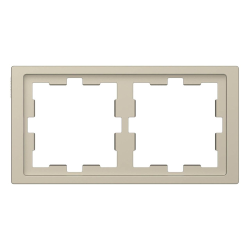 Рамка 2-постовая Schneider Electric Merten D-Life MTN4020-6533