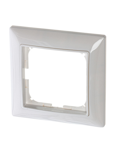 Рамка 1-постовая ABB Basic55 альпийский белый 2CKA001725A1479 Рамка 1-постовая ABB Basic55 альпийский белый 2CKA001725A1479