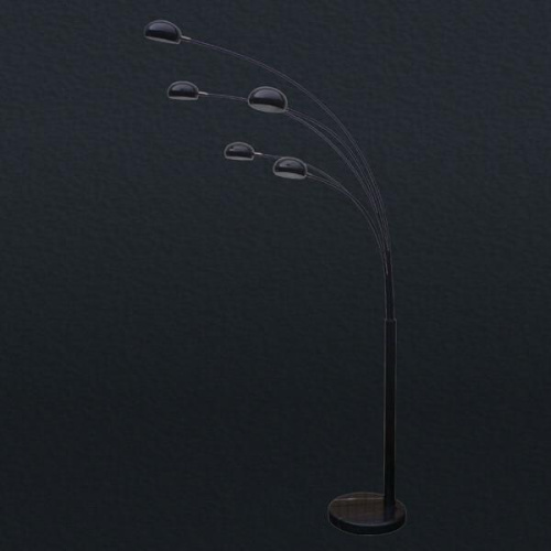 Торшер Zumaline Zodiac TS-5805-BK