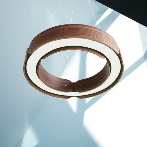 Подвесной Кольцевой Светильник Range 1 D70 Black Walnut By Imperiumloft