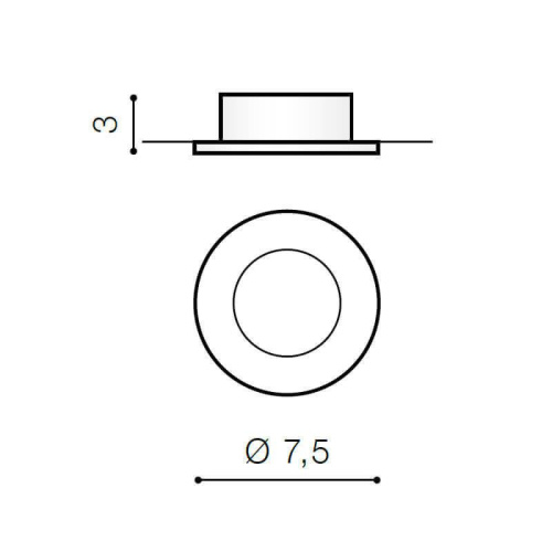 Встраиваемый светильник Azzardo Ivo AZ1717 Встраиваемый светильник Azzardo Ivo AZ1717