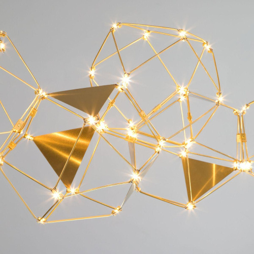 Подвесной светодиодный светильник Eurosvet Uma 90368/7 медь Подвесной светодиодный светильник Eurosvet Uma 90368/7 медь