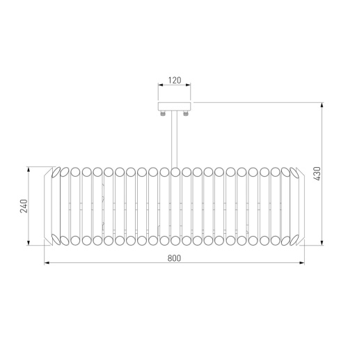 Потолочная люстра Bogates Castellie 362/8