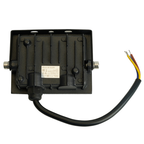 Светодиодный прожектор SAFFIT SFL51-30 IP65 30W 6500K черный 51193