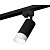 Комплект трекового светильника Ambrella light Track System XT6323180 SBK/FR черный песок/белый матовый (A2521, C6323, N6256)