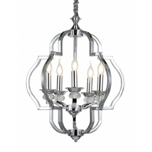 Подвесная люстра Lumina Deco Cesaro LDP 17078-5 CHR Подвесная люстра Lumina Deco Cesaro LDP 17078-5 CHR