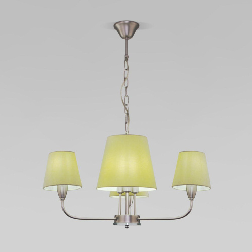 Подвесная люстра Eurosvet Milos 60153/6 никель Подвесная люстра Eurosvet Milos 60153/6 никель