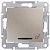 Выключатель кнопочный с синей подсветкой Звонок Schneider Electric Sedna 10A 250V SDN1600468