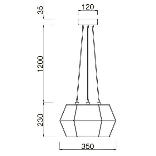 Подвесной светильник Vele Luce Tempo VL6322P03