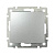 Выключатель одноклавишный Legrand Valena 10A 250V алюминий 770101