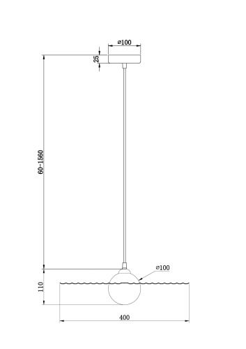 Подвесной светильник Freya FR5390PL-01W Подвесной светильник Freya FR5390PL-01W
