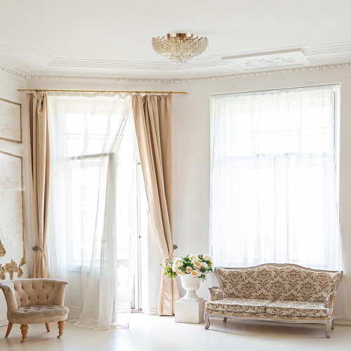 Потолочная люстра Maytoni Karolina DIA120-06-G