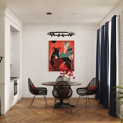 Подвесной светильник Maytoni MOD102PL-L42BK