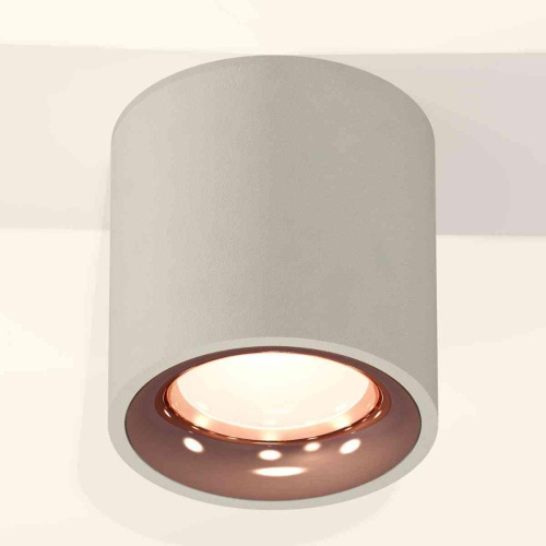 Комплект накладного светильника Ambrella light Techno Spot XS7533025 SGR/PPG серый песок/золото розовое полированное (C7533, N7015) Комплект накладного светильника Ambrella light Techno Spot XS7533025 SGR/PPG серый песок/золото розовое полированное (C7533, N7015)