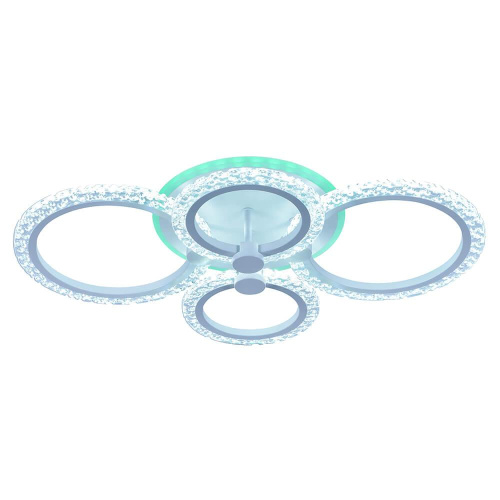 Потолочная светодиодная люстра Profit Light 8027/4+4 CHR