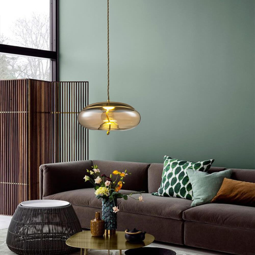 Подвесной светодиодный светильник Lumien Hall Avila LH4110/1PD-GD-AM Подвесной светодиодный светильник Lumien Hall Avila LH4110/1PD-GD-AM