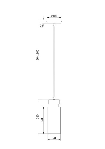 Подвесной светильник Freya Come FR8011PL-01N