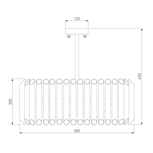 Потолочная люстра Bogates Castellie 362/5