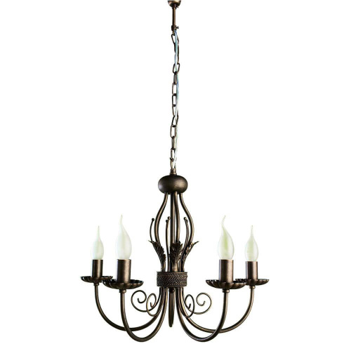 Подвесная люстра Arte Lamp Dolce A3057LM-5BR Подвесная люстра Arte Lamp Dolce A3057LM-5BR