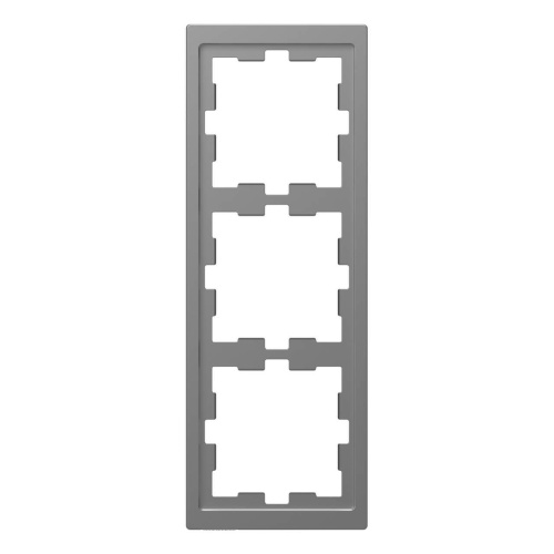 Рамка 3-постовая Schneider Electric Merten D-Life MTN4030-6536