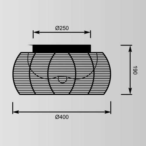 Потолочная люстра Zumaline Tango MX1104-2(BLACK)