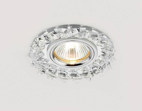 Встраиваемый светильник Ambrella light Crystal K240 CH