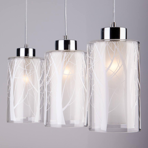 Подвесной светильник Eurosvet 50001/3 хром Подвесной светильник Eurosvet 50001/3 хром