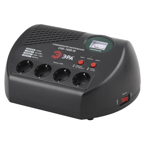 Стабилизатор напряжения ЭРА СНК-1500-М Б0031068