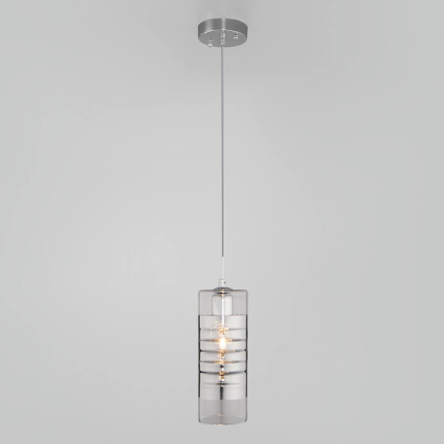 Подвесной светильник Eurosvet Block 50185/1 хром Подвесной светильник Eurosvet Block 50185/1 хром