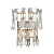 Бра Vele Luce Caroline VL3103W02