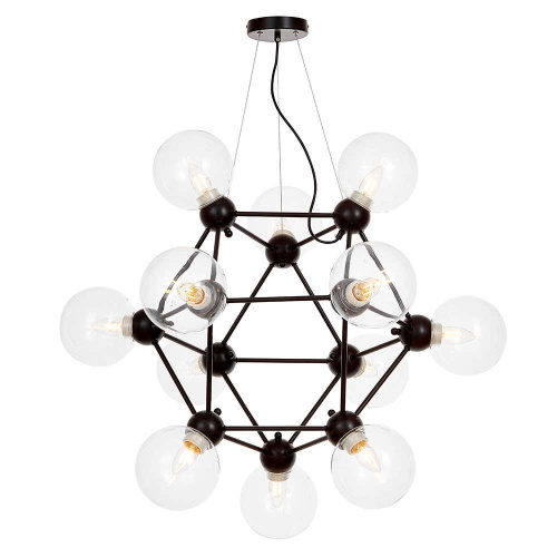 Подвесная люстра Lumina Deco Zodiak LDP 160N-12 BK+PR Подвесная люстра Lumina Deco Zodiak LDP 160N-12 BK+PR