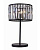 Настольная лампа Lumien Hall Кароль 0003/3T-BK-CL