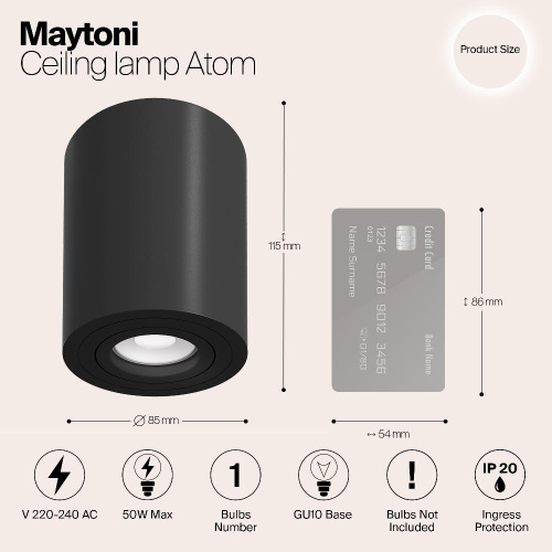 Потолочный светильник Maytoni Alfa C016CL-01B Потолочный светильник Maytoni Alfa C016CL-01B