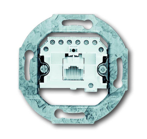 Розетка компьютерная RJ45 ABB BJE 8 полюсов 3 кат 2CKA000230A0378